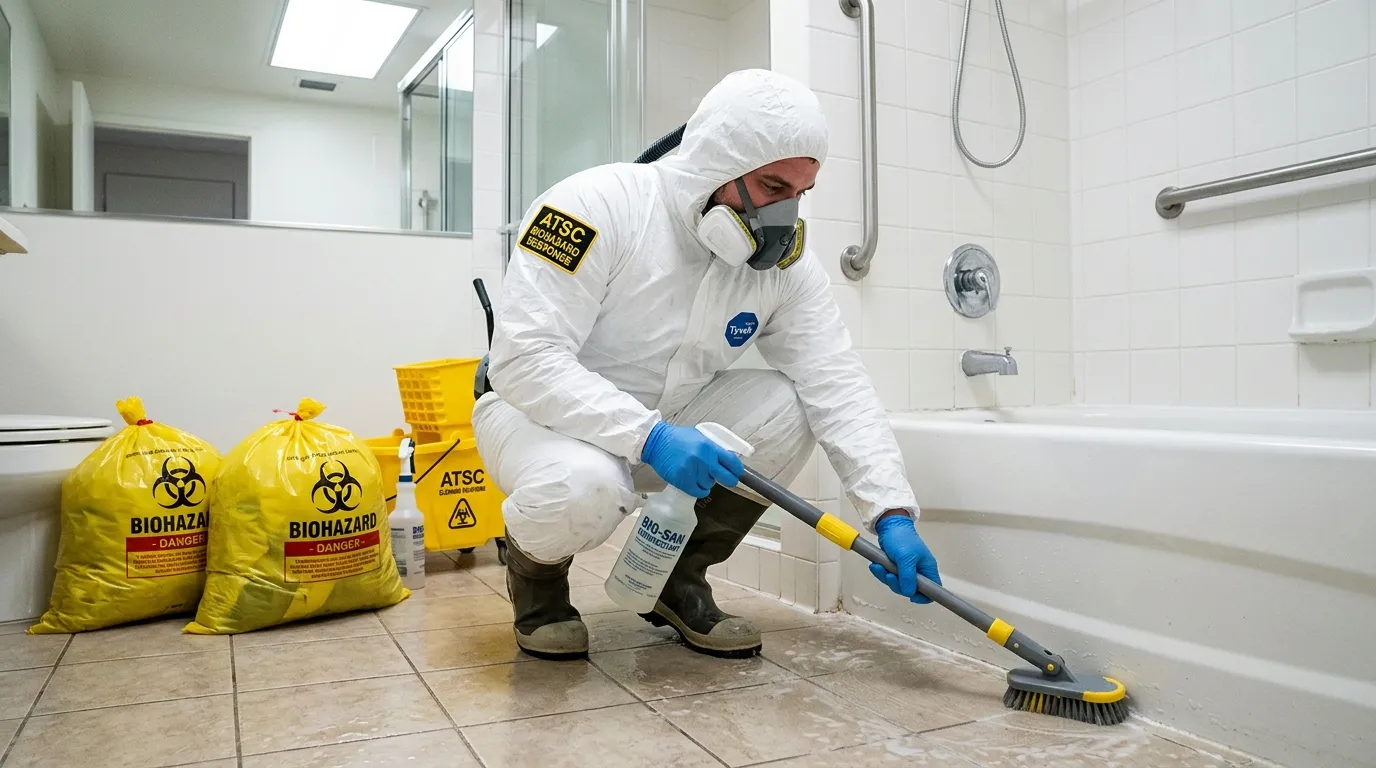 Decontamination equipment deployed for Blood Cleanup in Tamalpais-Homestead Valley